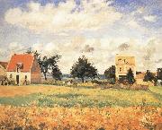 Camille Pissarro Hung housing painting